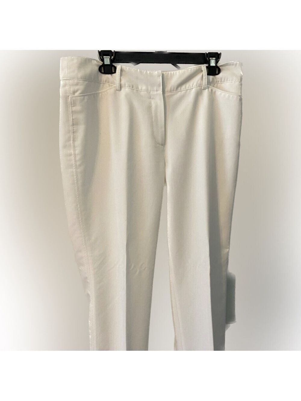 Sharagano Ivory size 14 dress pants polyester, Viscose, Spandex. Like brand New